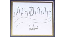 trump skyline sketch
