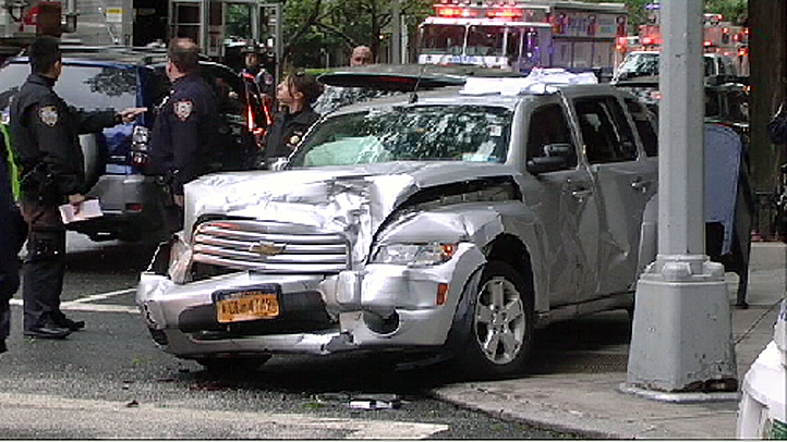 ues car crash