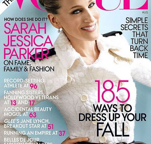 vogue august sarah jessica parker
