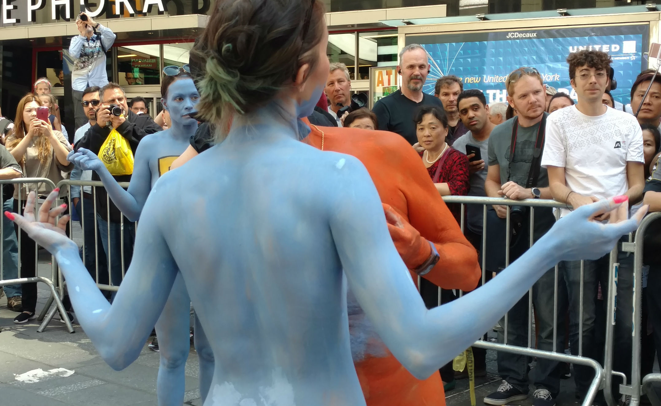 200 Nude Models Are Taking Over Times Square Friday – NBC New York