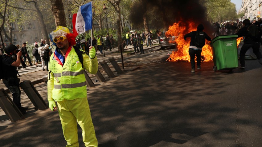 APTOPIX France Protests