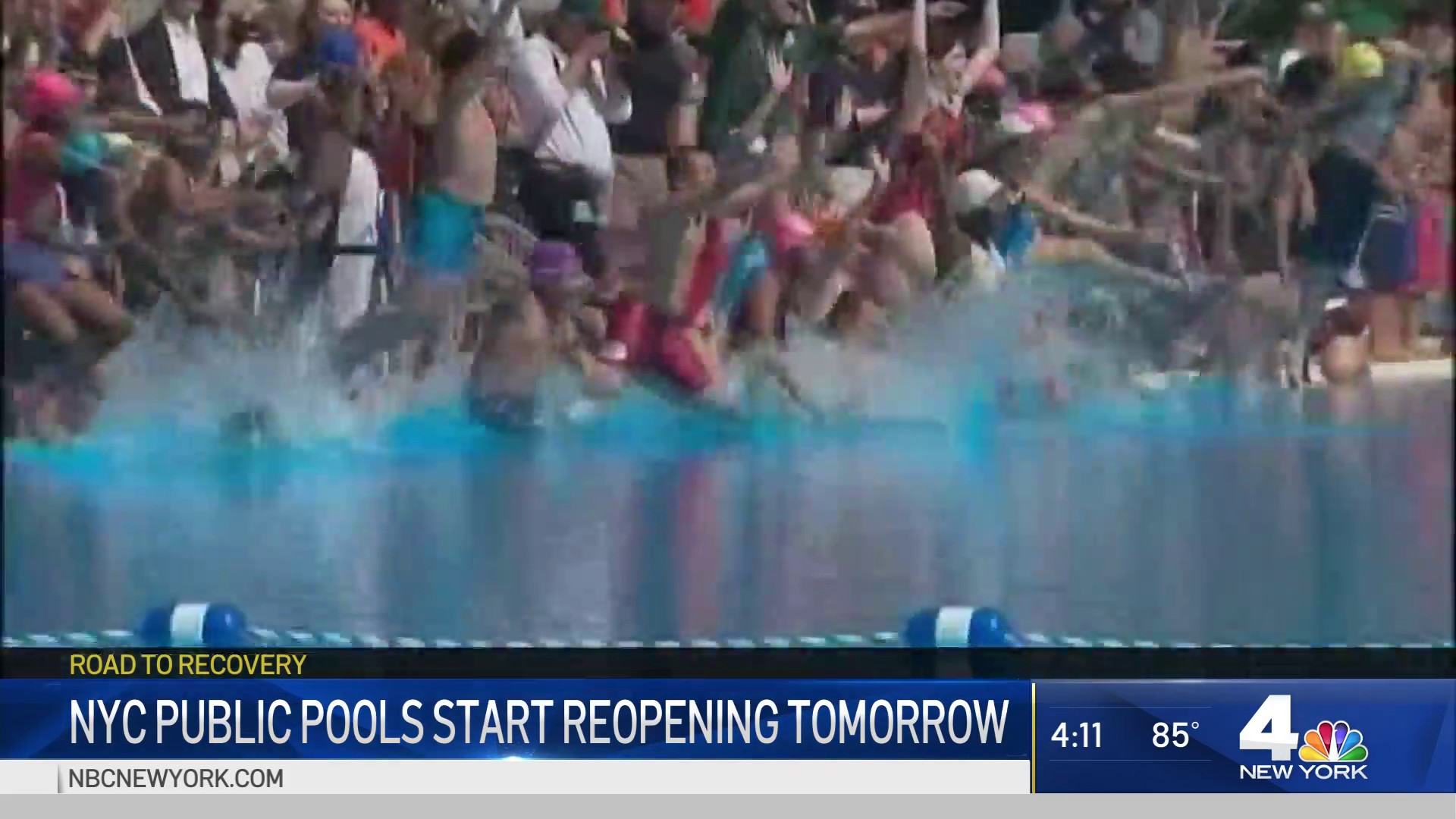 NYC Public Pools to Start Reopening Friday – NBC New York