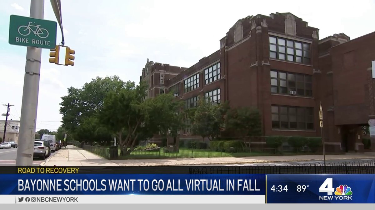 Bayonne Schools Want to Go All Virtual This Fall NBC New York