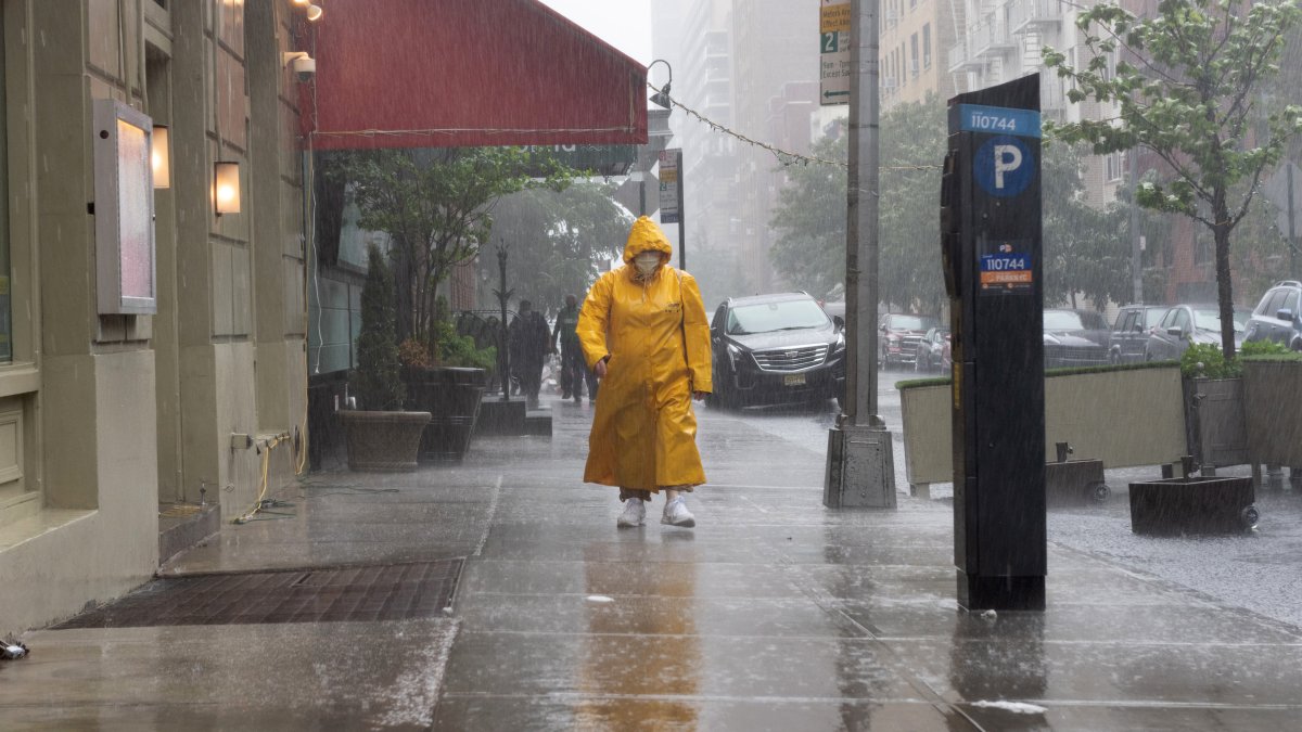 Scattered Thunderstorms Prompt Flash Flood Warning Following Fay ...