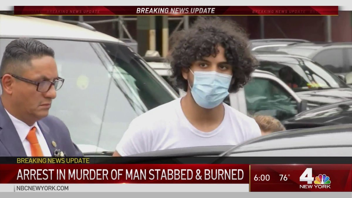 Arrest in Murder of Man Who Was Stabbed and Burned – NBC New York