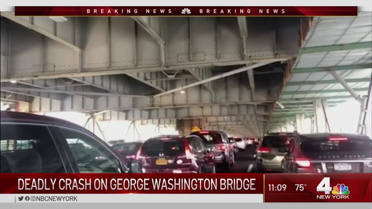 Deadly Crash on Washington Bridge NBC New York