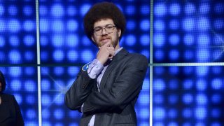 In this file photo, Adam Abdul-Jabbar appears on an episode of "Family Feud" in 2017.