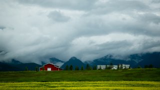 View of Glacier National Park, Montana, US, on June 19, 2020.