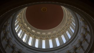 The rotunda of the New Jersey State Capitol building.