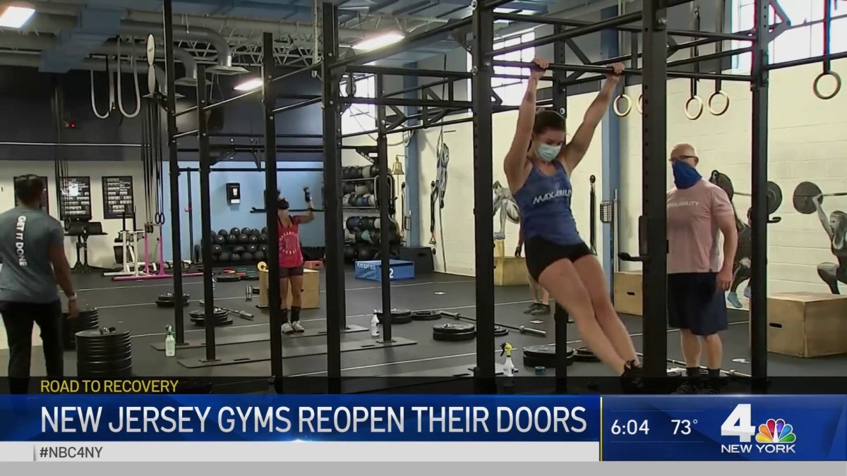 New Jersey Gyms ReOpen NBC New York