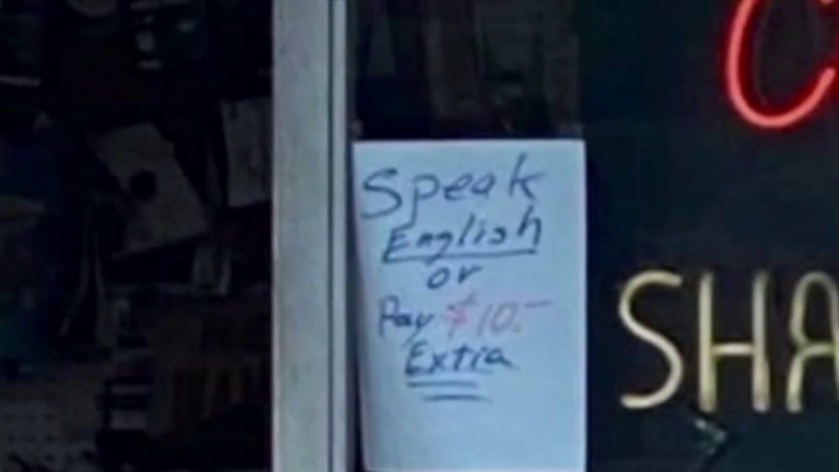 NJ Store Faces Backlash Over Sign Saying Spanish Speakers Must Pay More