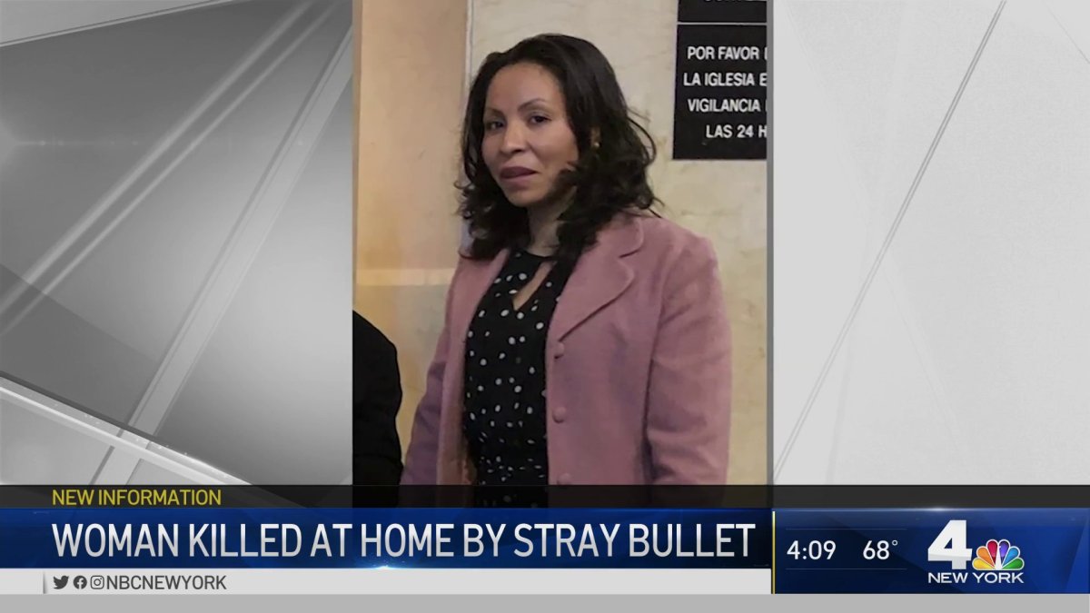 Mother of Three Killed at Home by Stray Bullet – NBC New York