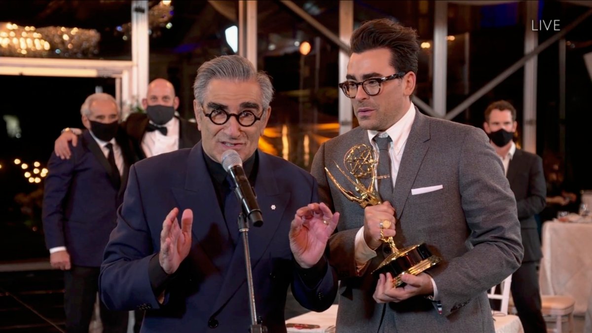 Eugene and Dan Levy to cohost the Emmys NBC New York