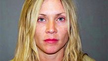 In this handout, American actress Amy Locane in a mug shot following her arrest for driving under the influence, Somerset County Jail, Somerville, New Jersey, US, 27th June 2010. (Photo by Kypros/Getty Images)