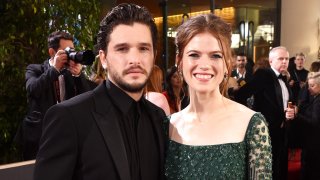 Kit Harington and Rose Leslie