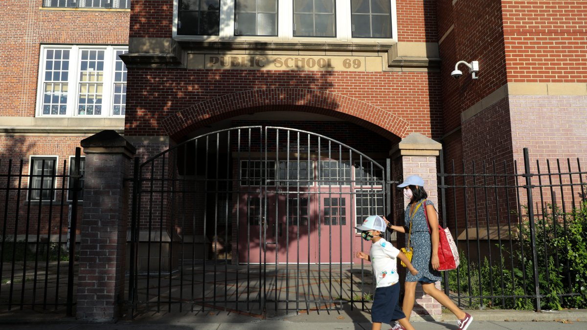NYC Students Begin First Day Of School Mostly Out Of Class As All NYC Students Begin First Day Of School Mostly Out Of Class As All