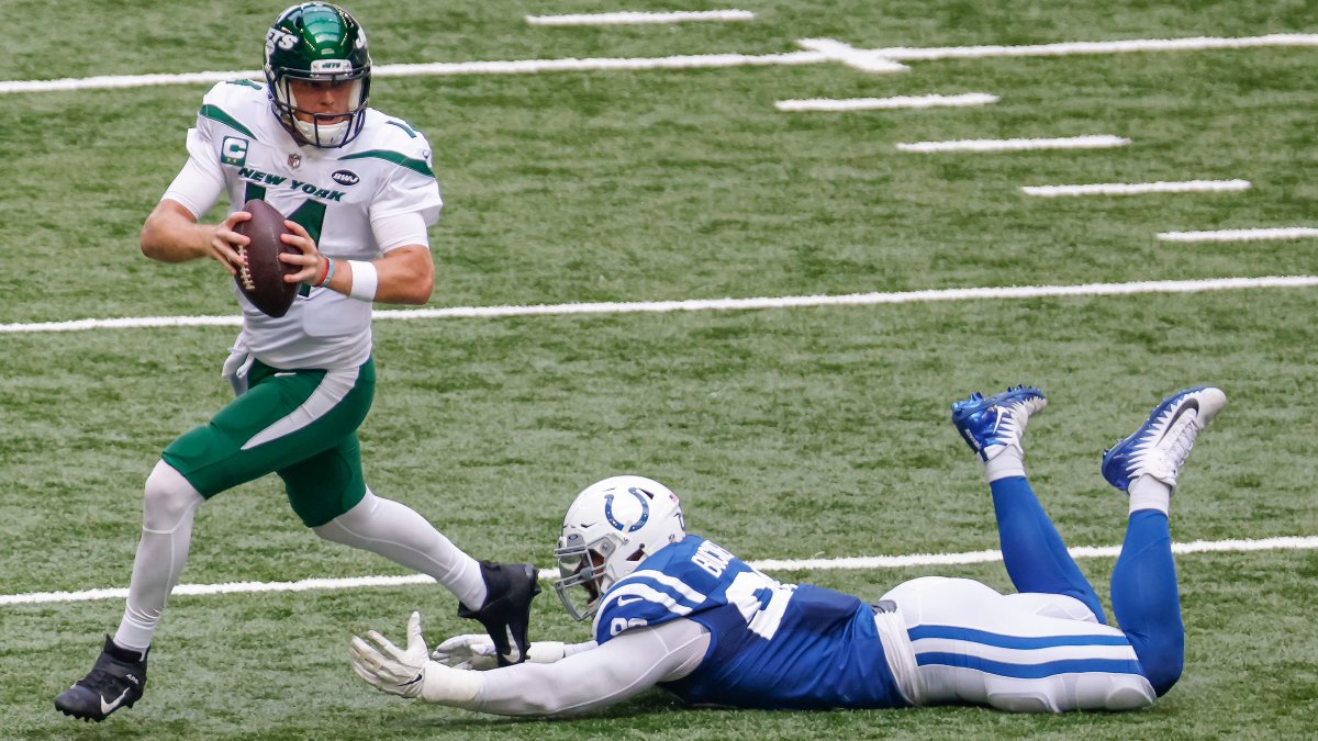 Colts defense, Rivers come up big as Colts ground Jets 36-7 Indianapolis  Colts quarterback New York Jets AP punch