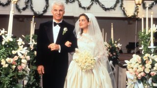 Steve Martin and Kimberly Williams-Paisley in 'Father Of The Bride'