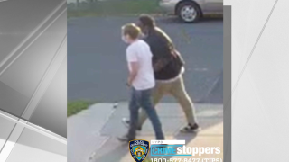 Suspects identified by police in connection with the assault of a 59-year-old man in Queens.
