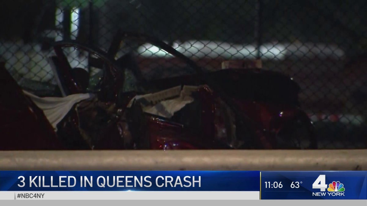 3 Killed, 1 Hurt in South Ozone Park Crash Police NBC New York