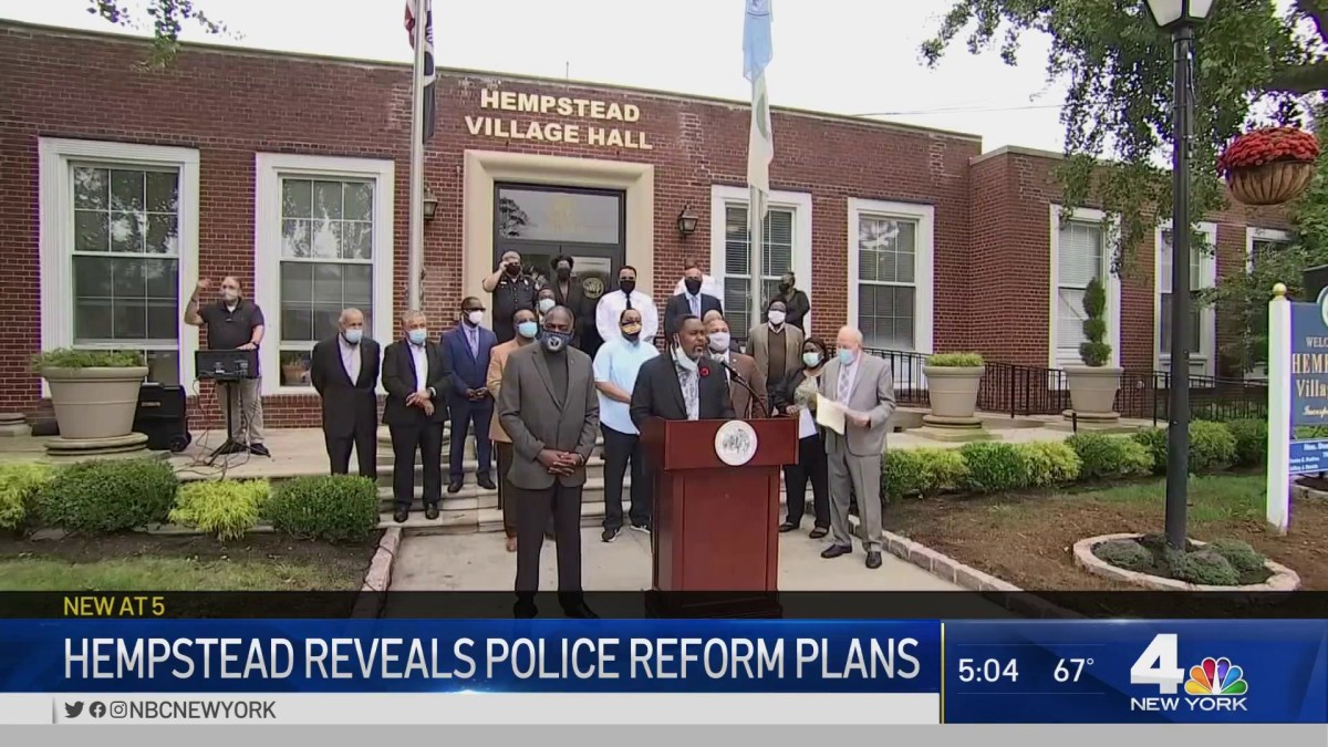 Police Reform Plans In Hempstead Village NBC New York