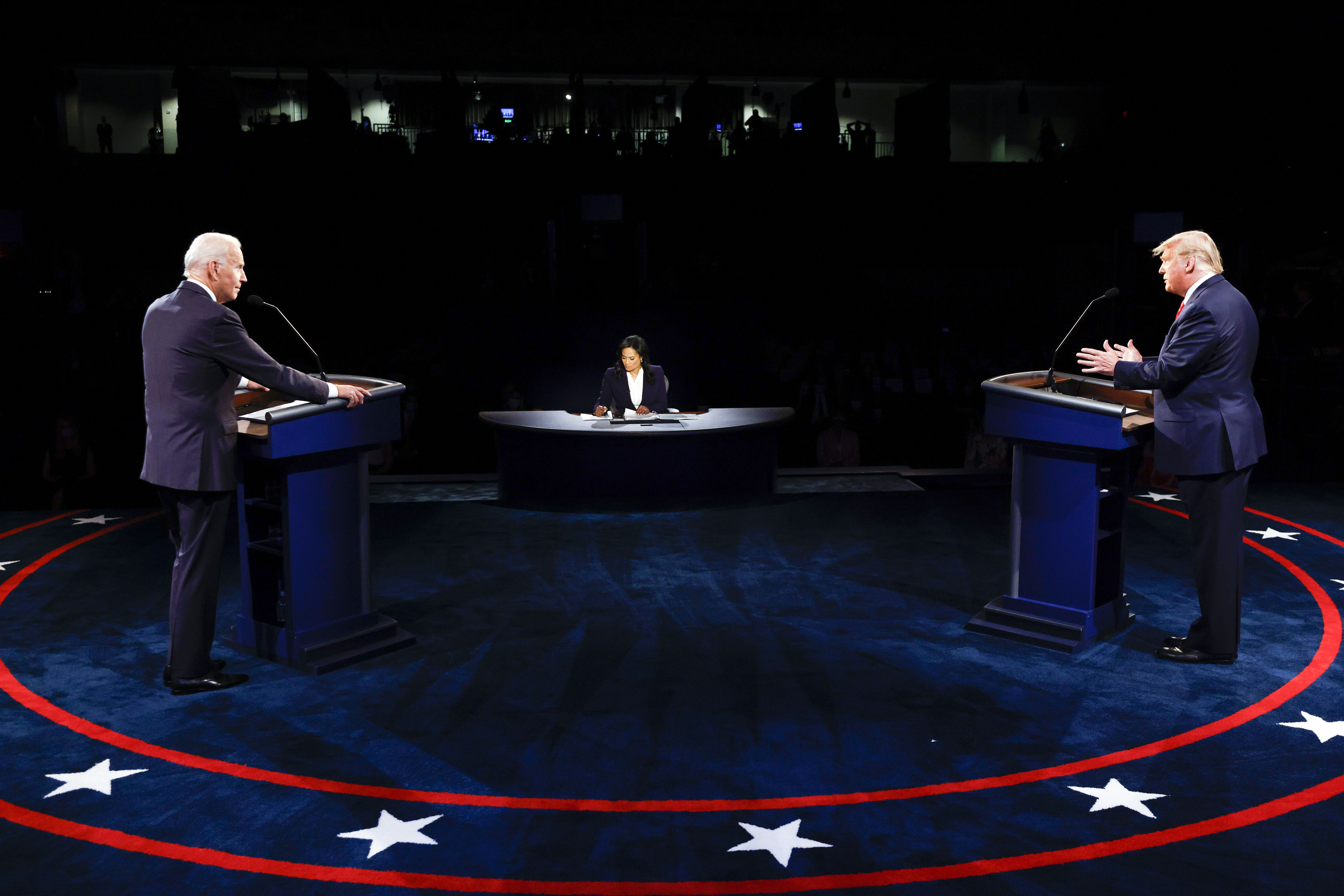 Muted Mics, Unsubstantiated Claims: Key Exchanges During Presidential ...
