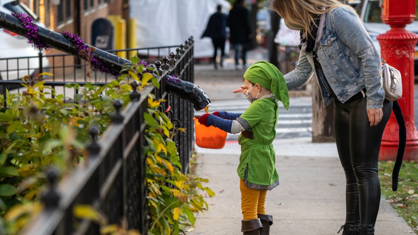 Halloween Celebrated In New York City Amid Coronavirus Pandemic