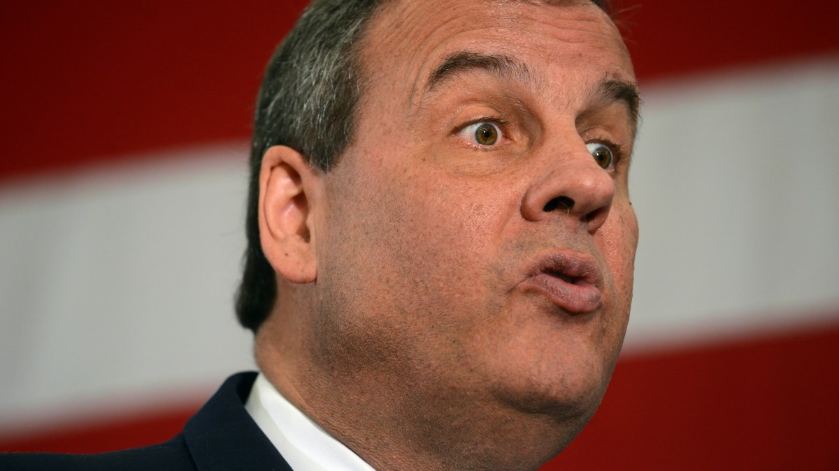 Former NJ Gov. Chris Christie Tricked Into Trolling GOP Gubernatorial Candidate