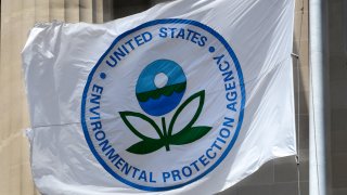 Flag with EPA logo