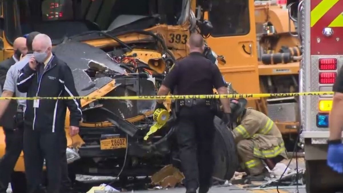 Multiple Injured in NY School Bus Accident, Including Kids – NBC New York