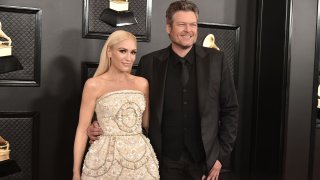 File: Gwen Stefani and Blake Shelton attend the 62nd Annual Grammy Awards at Staples Center on Jan. 26, 2020 in Los Angeles, CA.