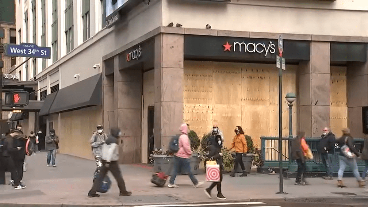 Midtown Stores Board Up Windows Ahead of Potential Election Night Unrest –  NBC New York