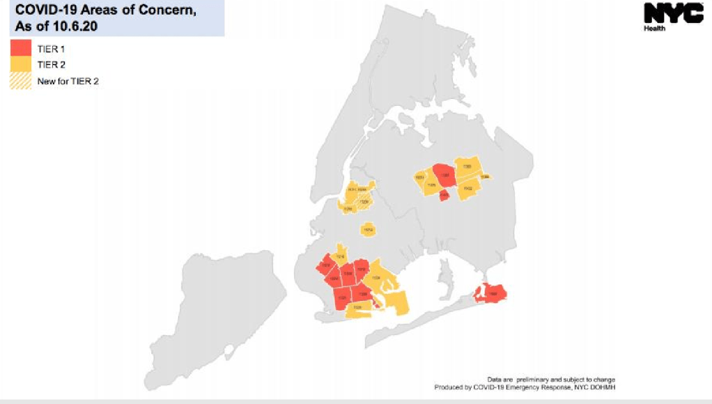 Schools, Businesses Closing In 9 NYC Zip Codes Due To Coronavirus