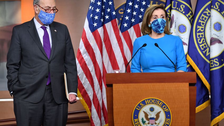 Pelosi And Schumer Back 900 Billion Coronavirus Stimulus Plan As Basis For Negotiations Nbc New York