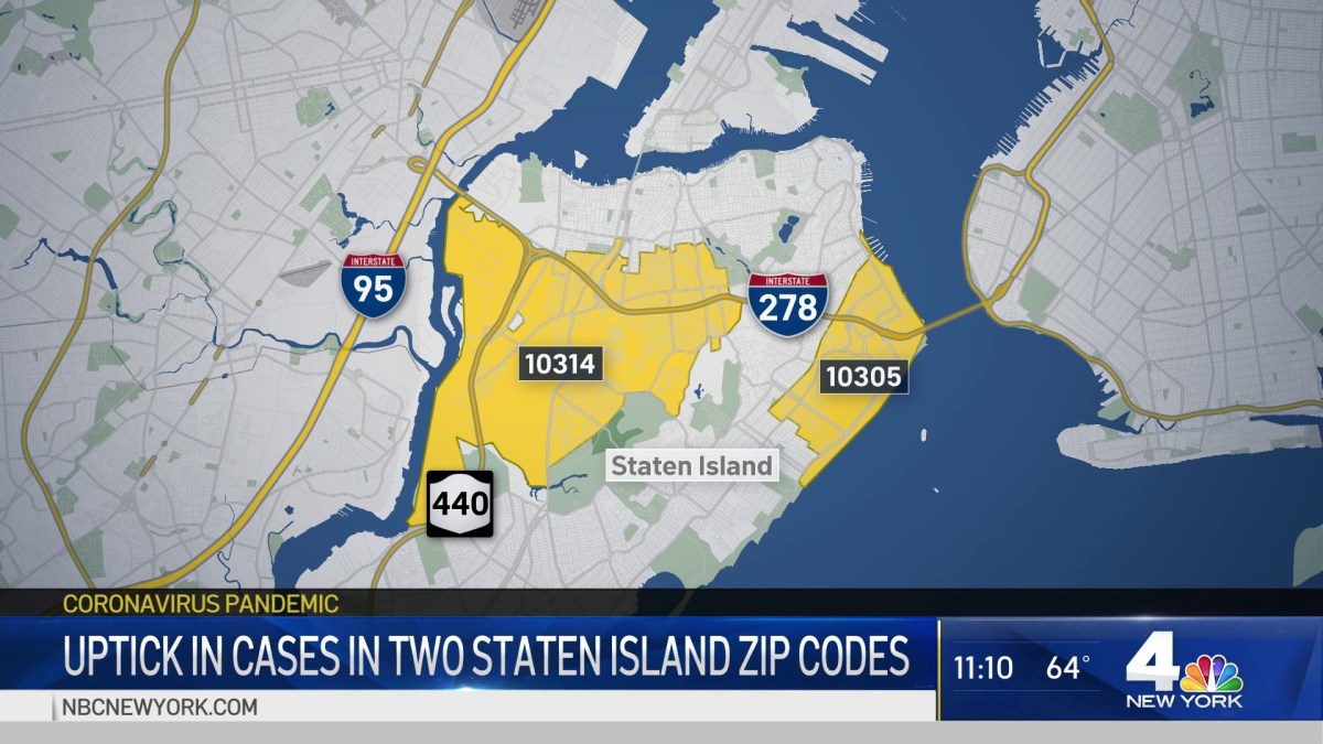 Nyc Targets 2 Staten Island Zip Codes For More Outreach Nbc New York