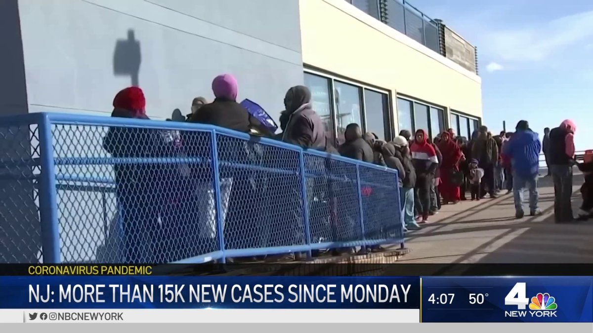 New Jersey Covid Cases Uptick NBC New York