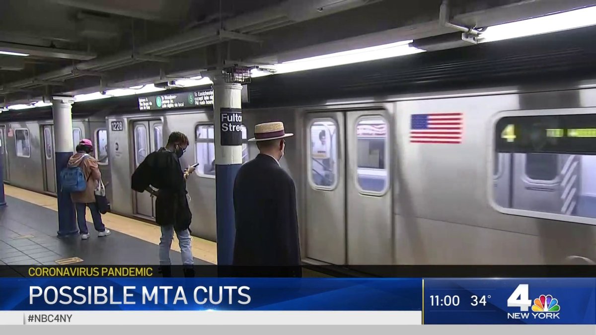 Possible MTA Cuts Due to Deficit Due to Ongoing Pandemic – NBC New York