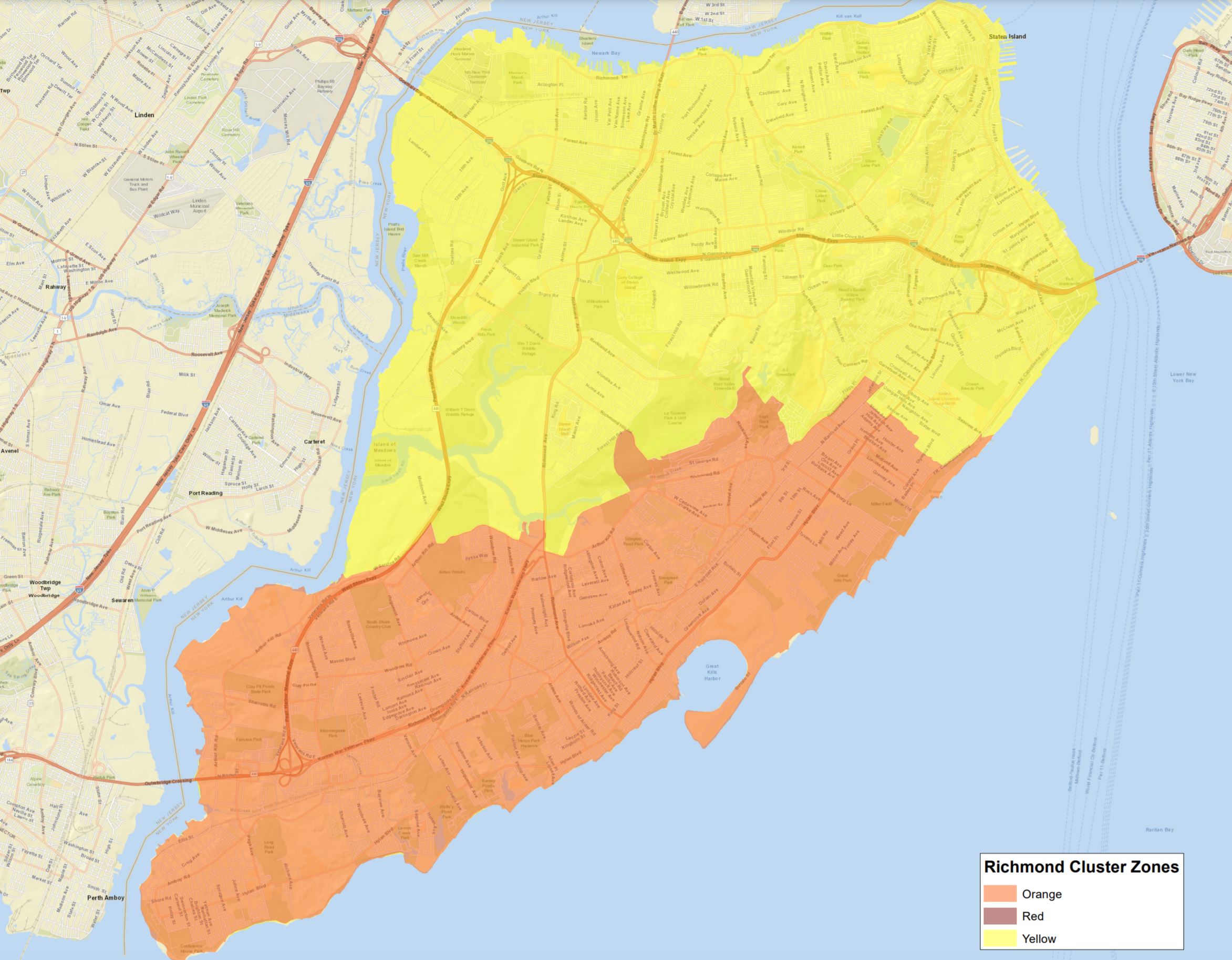 staten island cluster