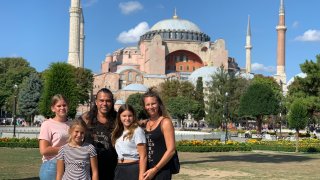 Taihuttu family in Istanbul, Turkey