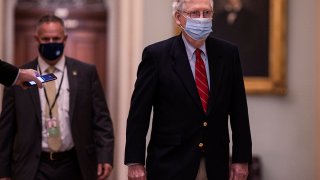 U.S. Senate Majority Leader Mitch McConnell (R-KY) announced that Republicans and Democrats finally came to an agreement on the coronavirus relief bill.