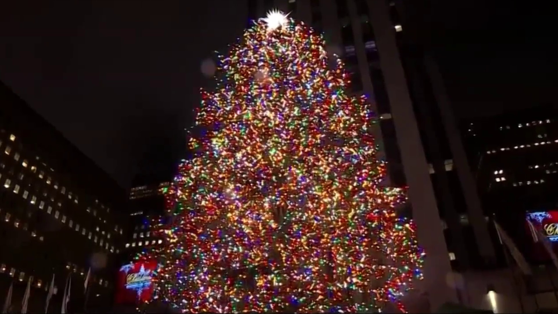Final Preparations Made Before Rockefeller Center Christmas Tree Lighting Nbc New York