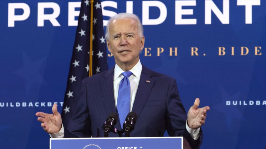 WILMINGTON, DELAWARE – DECEMBER 01: U.S. President-elect Joe Biden speaks during an event to name his economic team at the Queen Theater December 1, 2020 in Wilmington, Delaware. Biden is nominating and appointing key positions of the team, including Janet Yellen to be Secretary of the Treasury. (Photo by Alex Wong/Getty Images)