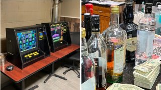 Illegal Alcohol and Gambling Operation in Newark, New Jersey.