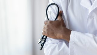 FILE - Black Americans represent 13% of the United States population, yet just 6% of physicians in the nation are Black.