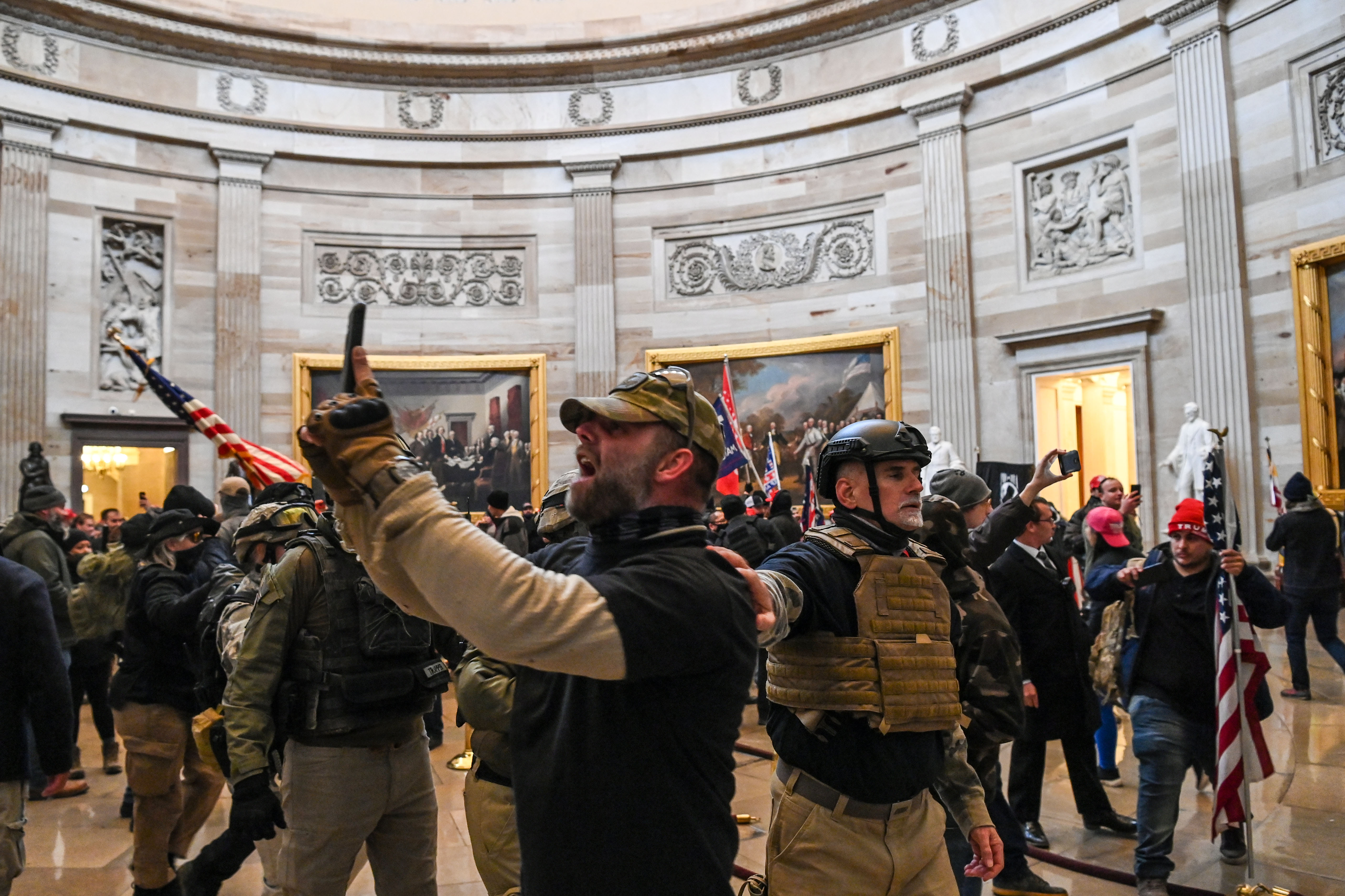 Photos ProTrump Supporters Breach the Capitol Building NBC New York