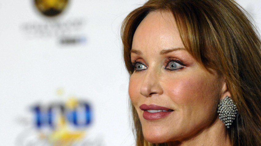 Tanya Roberts arrives for the 23rd Annual Night Of 100 Stars Black Tie Dinner Viewing Gala.