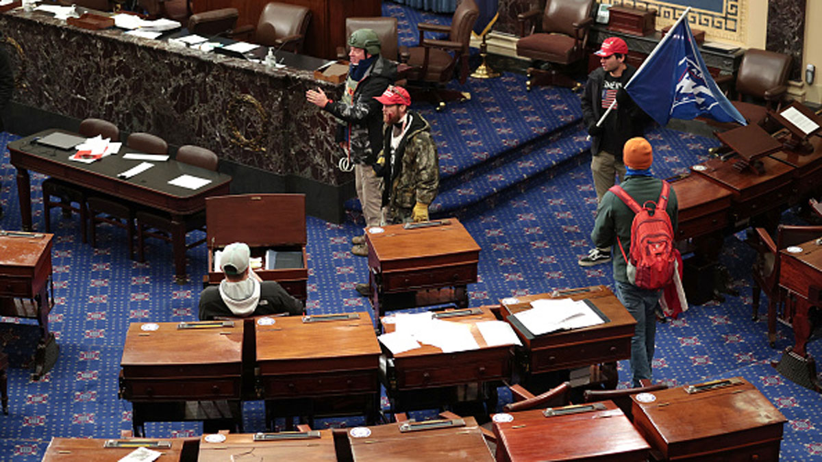 FBI Arrests Texas Man Photographed in Tactical Gear on US Senate Floor