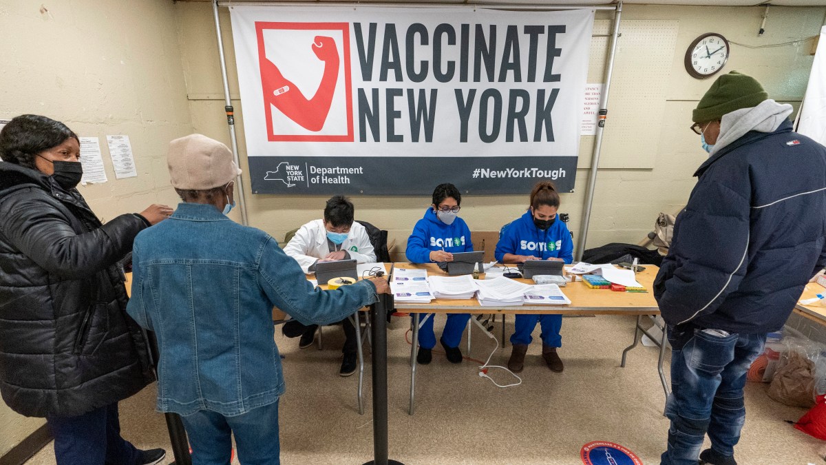 www.nbcnewyork.com: COVID-19 Vaccine Hesitancy Reaches 42% Among NYC Residents, Poll Reveals www.nbcnewyork.com: COVID-19 Vaccine Hesitancy Reaches 42% Among NYC Residents, Poll Reveals