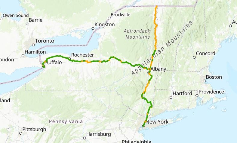 750-Mile Empire State Trail Complete, With Long Island Extension On The ...