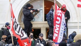 A federal judge has convicted a military veteran of storming the U.S. Capitol to stop Congress from certifying President Joe Biden’s 2020 electoral victory.